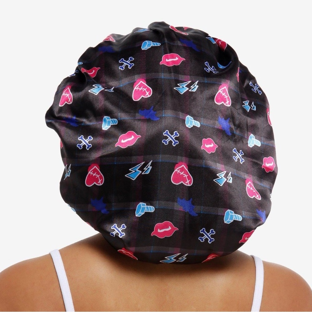 Monster High Black Sleep Cap Bonnet- New